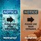 Signmission Please Use Main Entrance Sign, Vinyl Decal, 5in W x 7in L, 2PK OS-2PACK-NS-D-57-V-17620 - alternate 6